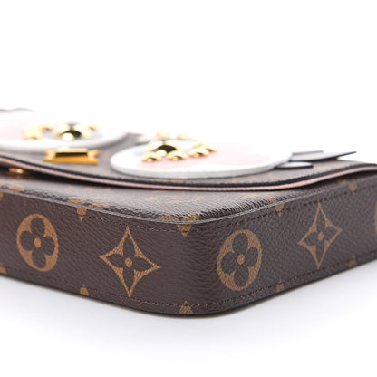 Louis Vuitton Monogram Lovely Birds Pochette Felicie Chain Wallet 9 of 14