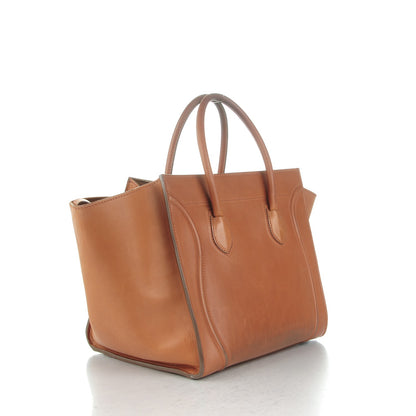 Celine Natural Calfskin Medium Phantom Luggage Tan 3 of 9