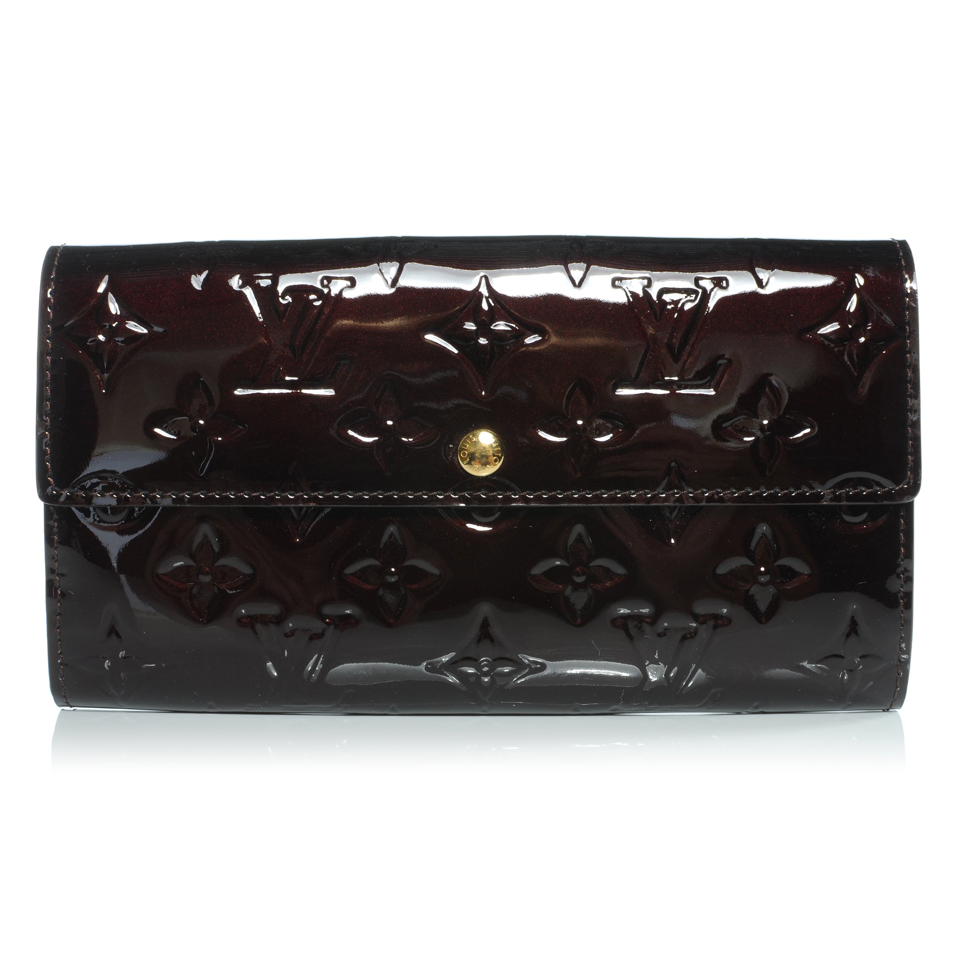Louis Vuitton Vernis Sarah Wallet Amarante 1 of 6