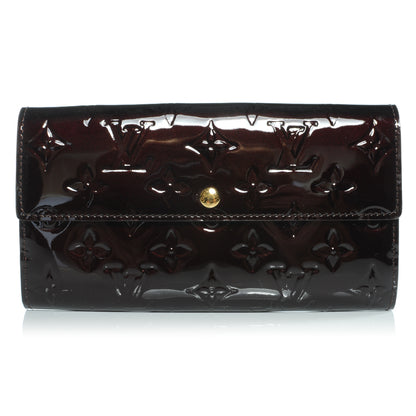 Louis Vuitton Vernis Sarah Wallet Amarante 1 of 6