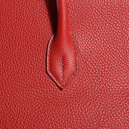 Hermes Togo Birkin 40 Rouge Garance 16 of 27