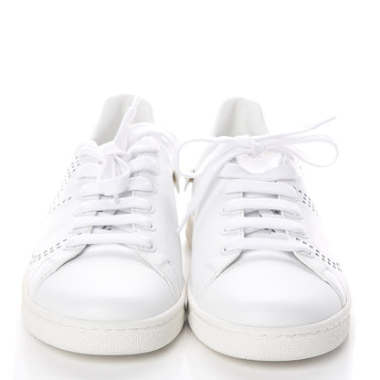 Valentino Garavani Calfskin Womens Backnet Sneakers 38.5 White 2 of 8
