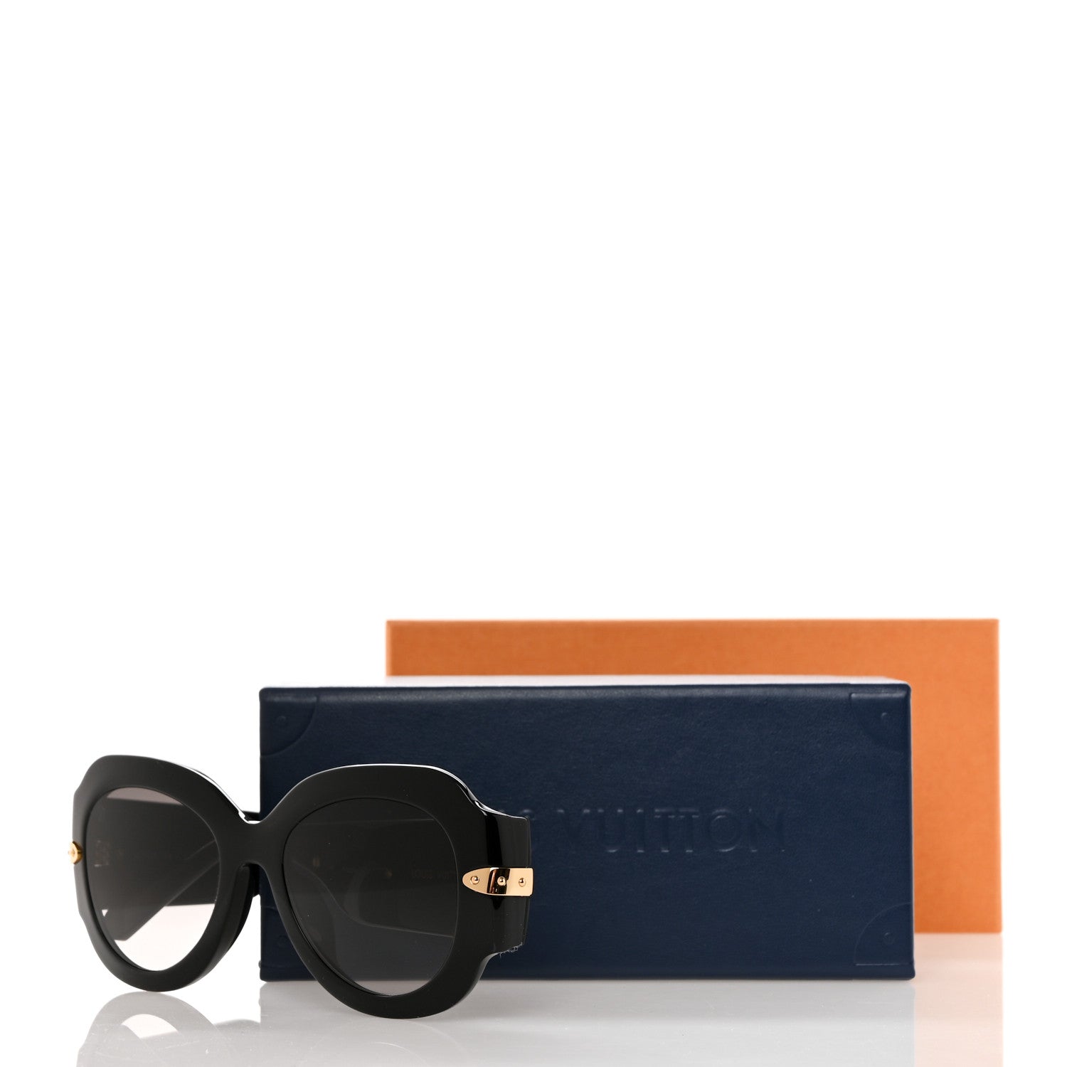 Louis Vuitton Acetate Paris Texas Sunglasses Z1132E Black 8 of 8