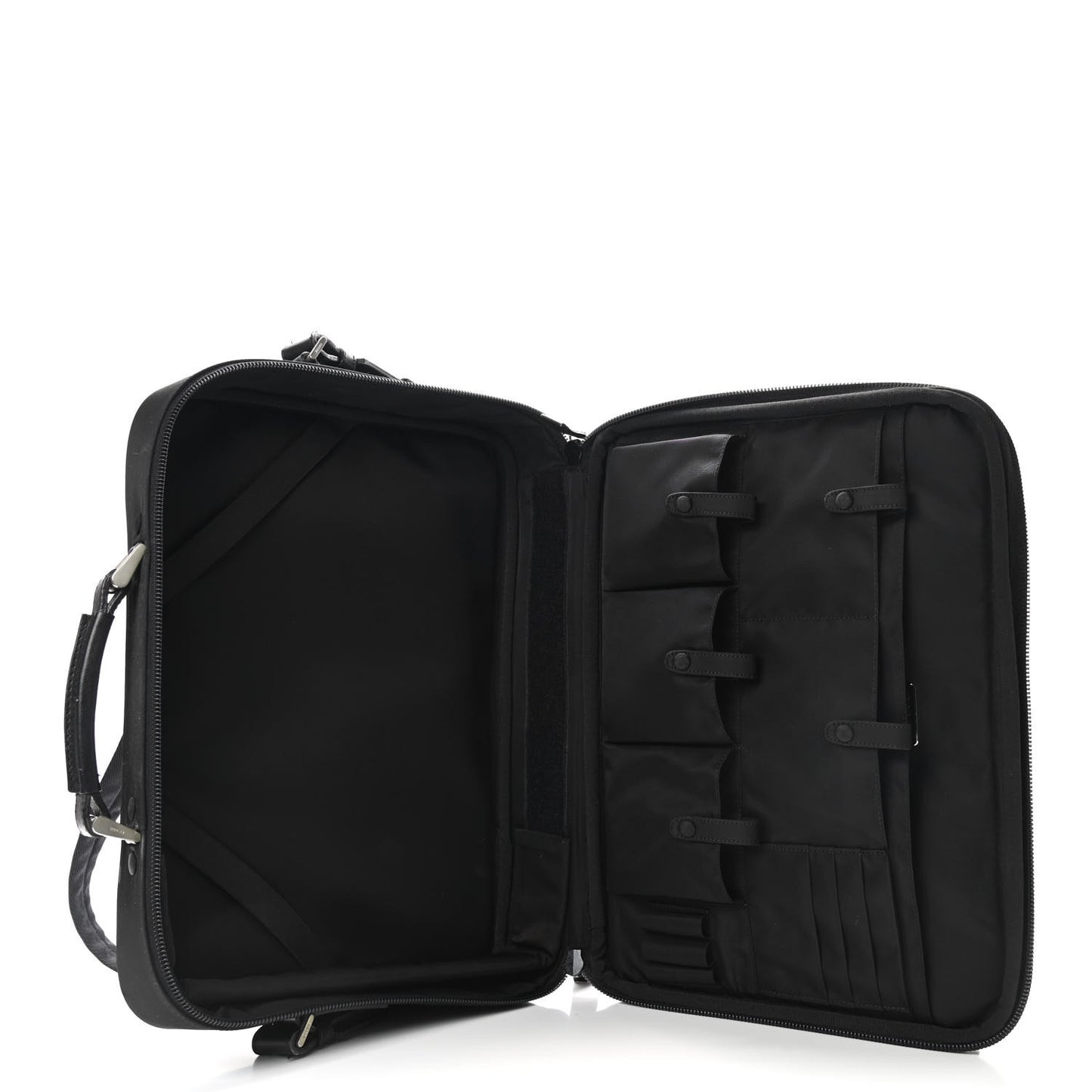 Tessuto Nylon Briefcase Black
