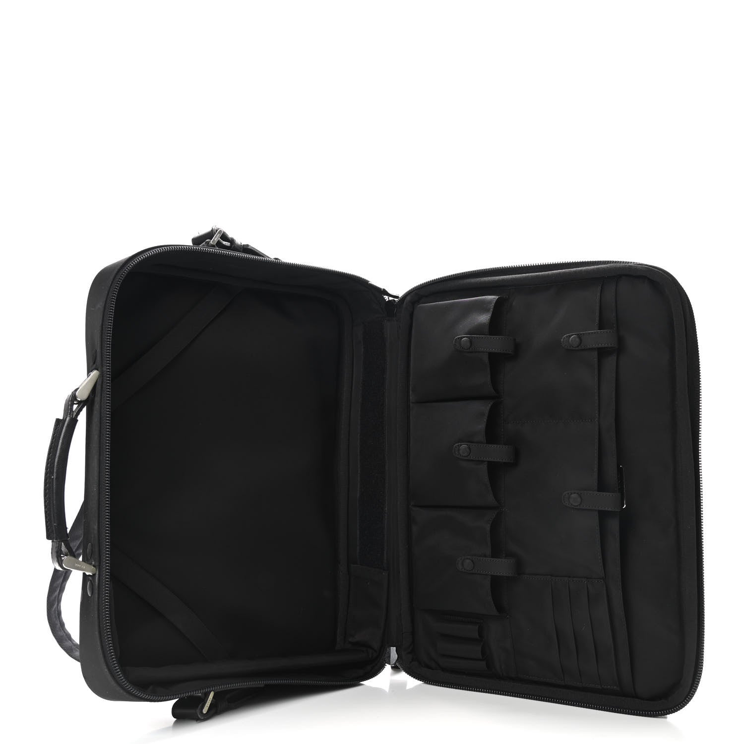 Prada Tessuto Nylon Briefcase Black 4 of 11