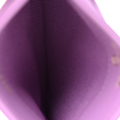 Chanel Caviar Quilted Card Holder Purple 5 of 9