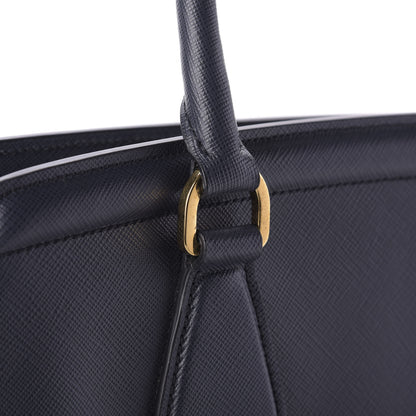 Prada Saffiano Lux Parabole Tote Baltico 11 of 12