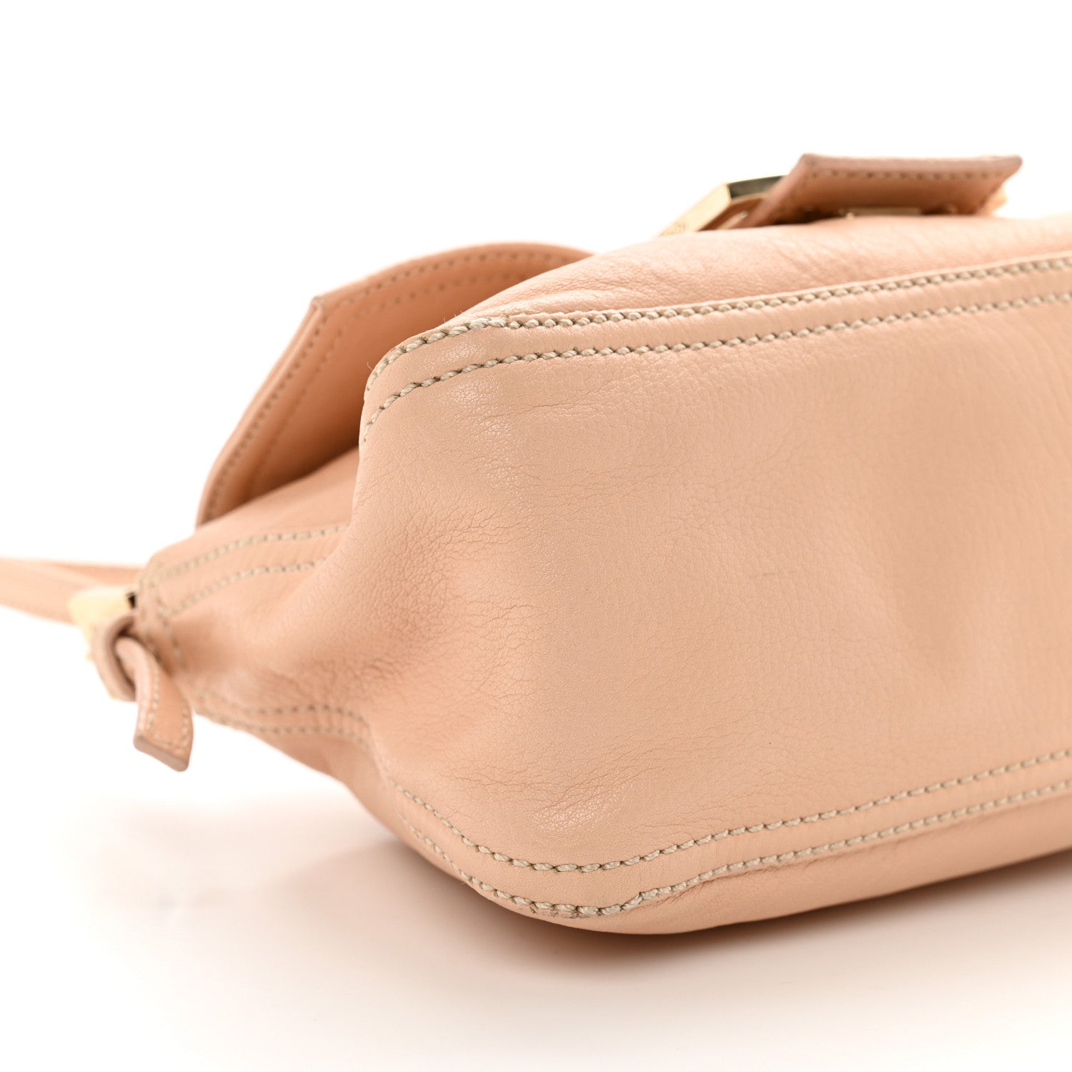 Fendi Nappa Elefante Mini Mama Baguette Beige 10 of 12