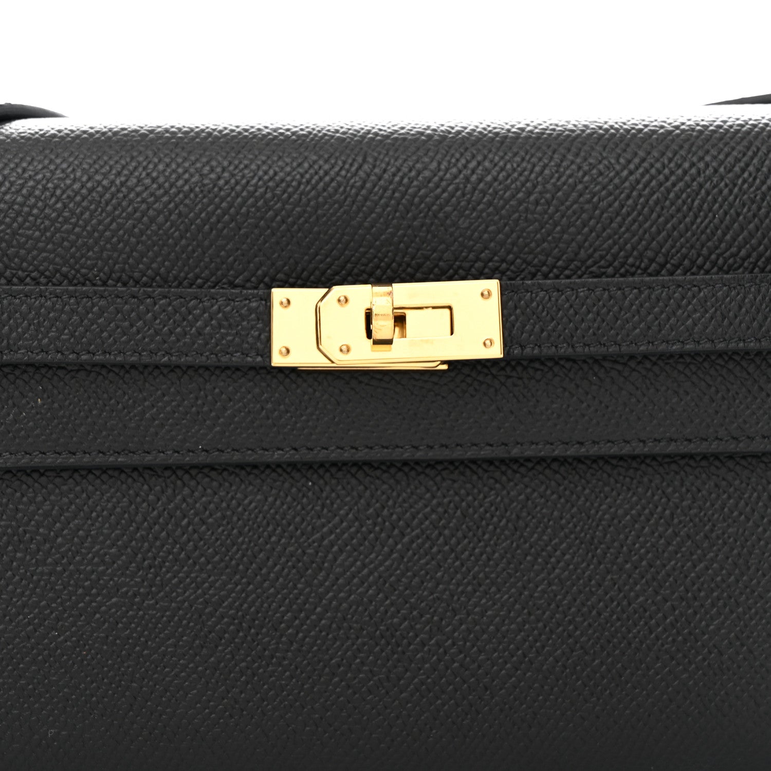 Hermes Epsom Kelly Wallet To Go Black 9 of 12