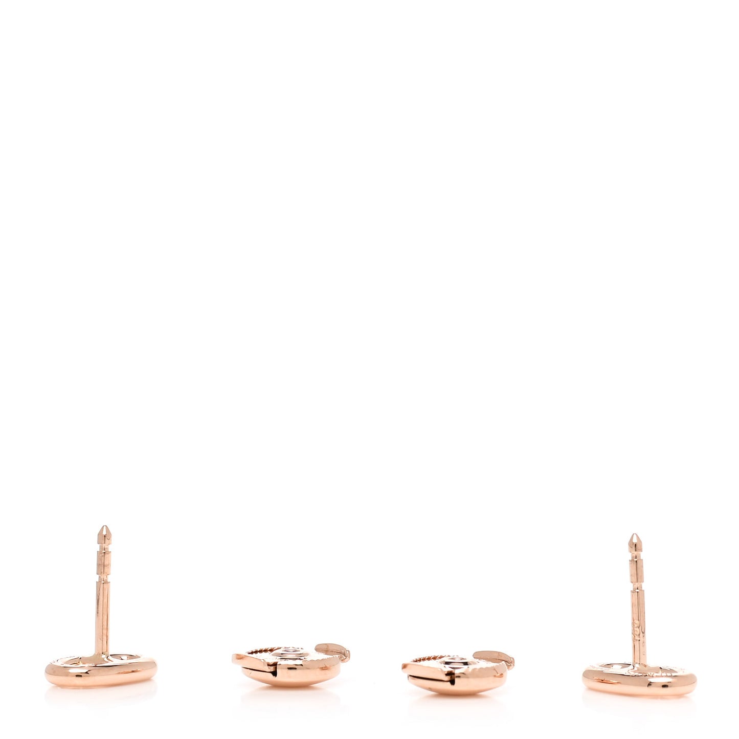 18K Rose Gold TPM Farandole Stud Earrings