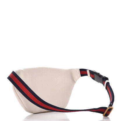 Gucci Grained Calfskin Small Logo Belt Bag White 3 of 7