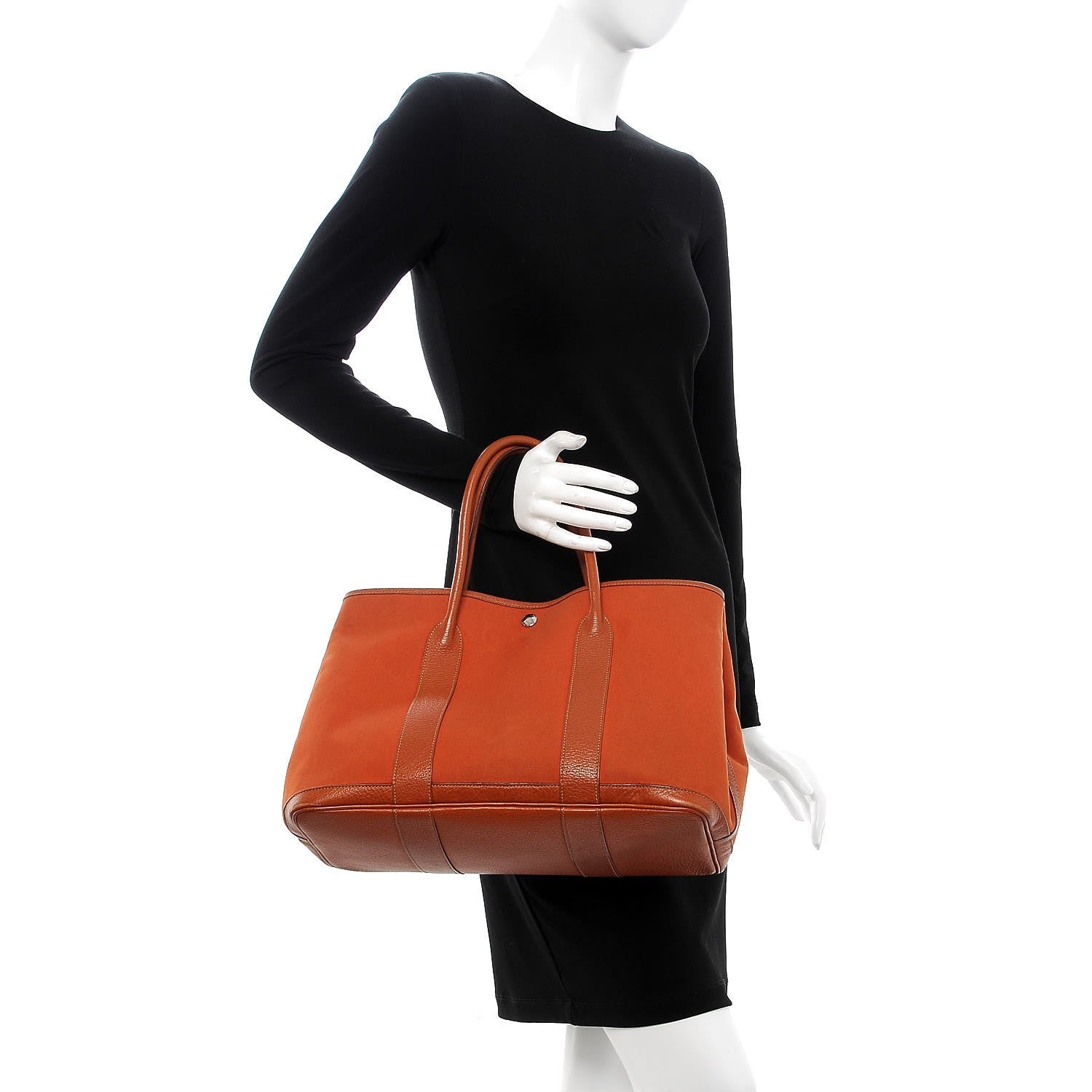 Hermes Toile Negonda Garden Party 36 MM Potiron 2 of 11