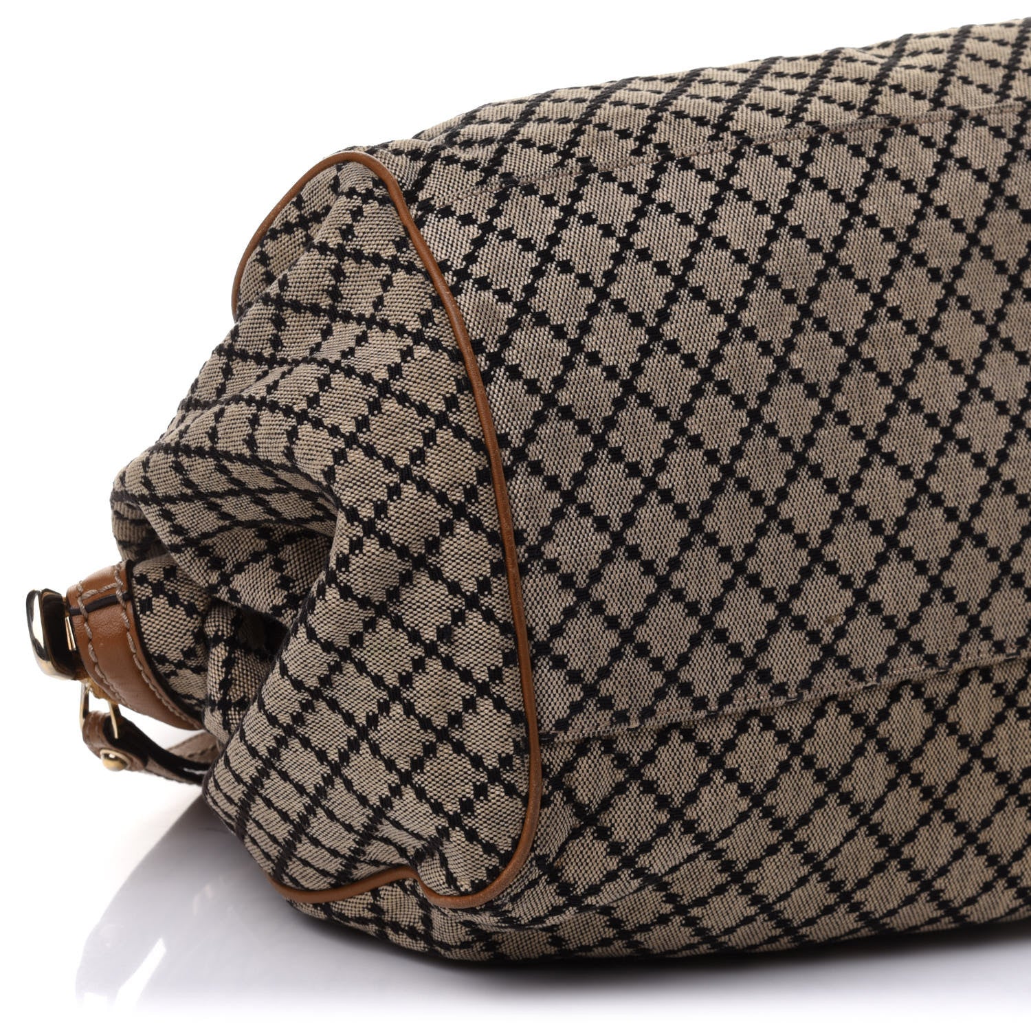 Gucci Diamante Medium Sukey Boston Brown 9 of 11