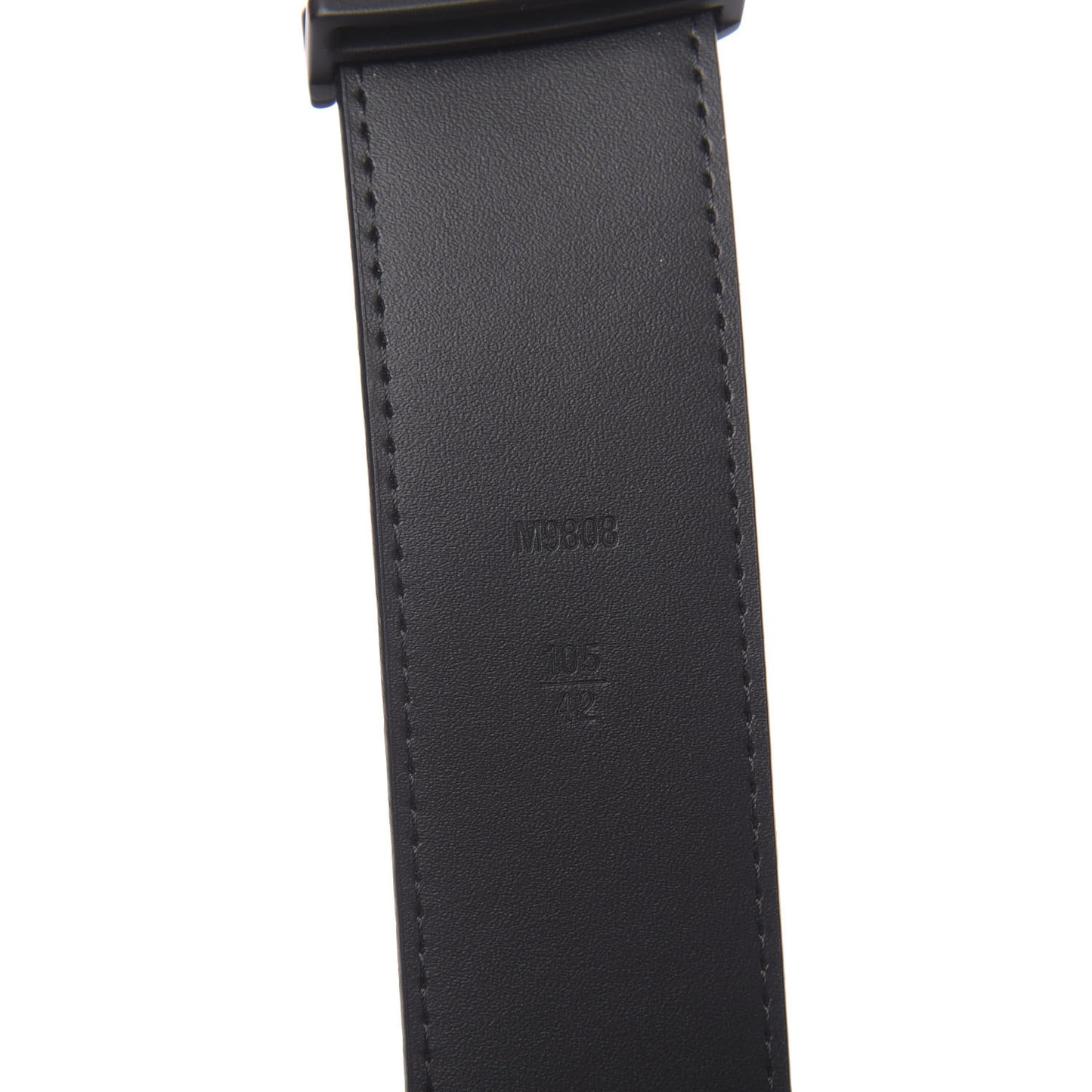 Damier Graphite 40mm LV Initiales Belt 105 42