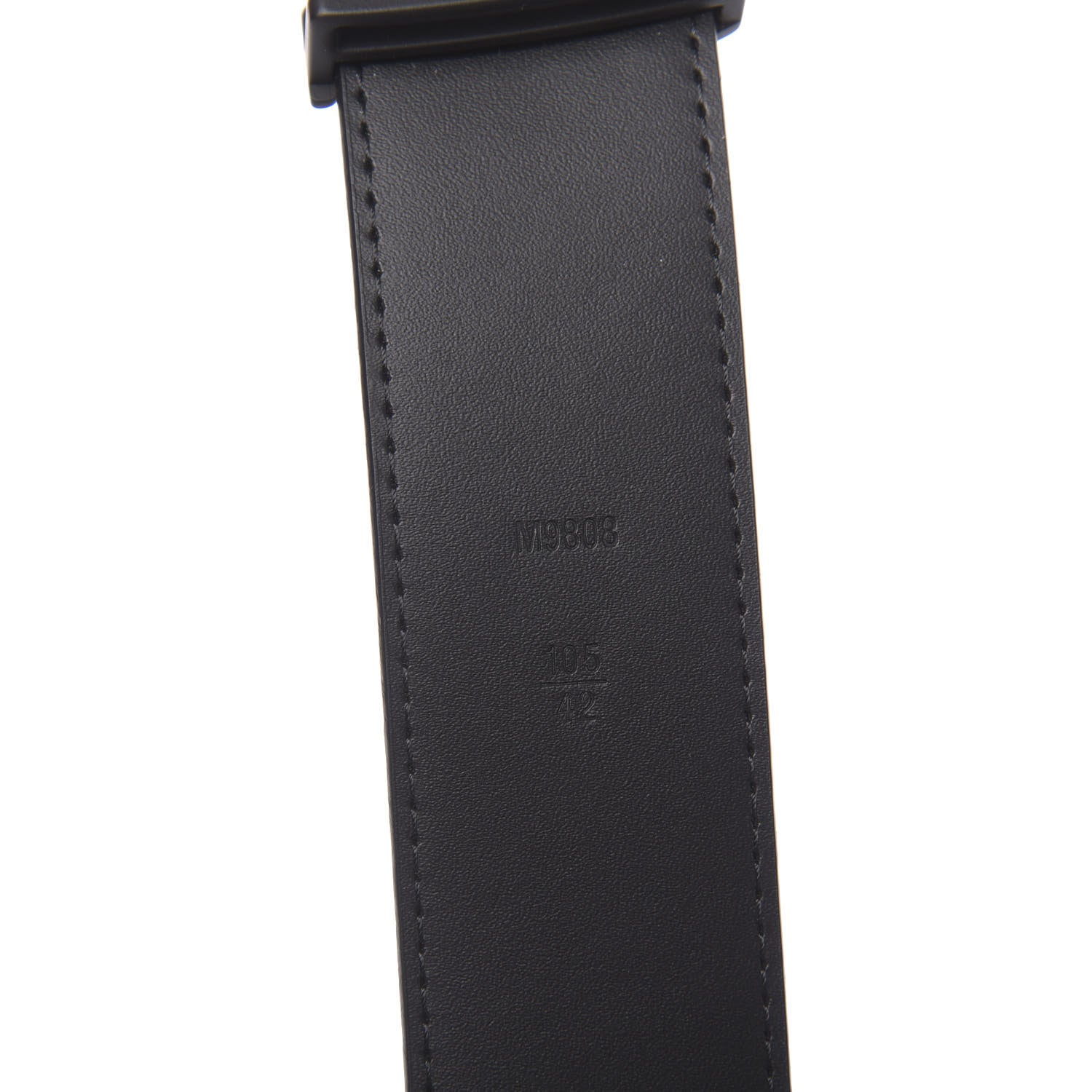 Louis Vuitton Damier Graphite 40mm LV Initiales Belt 105 42 4 of 8