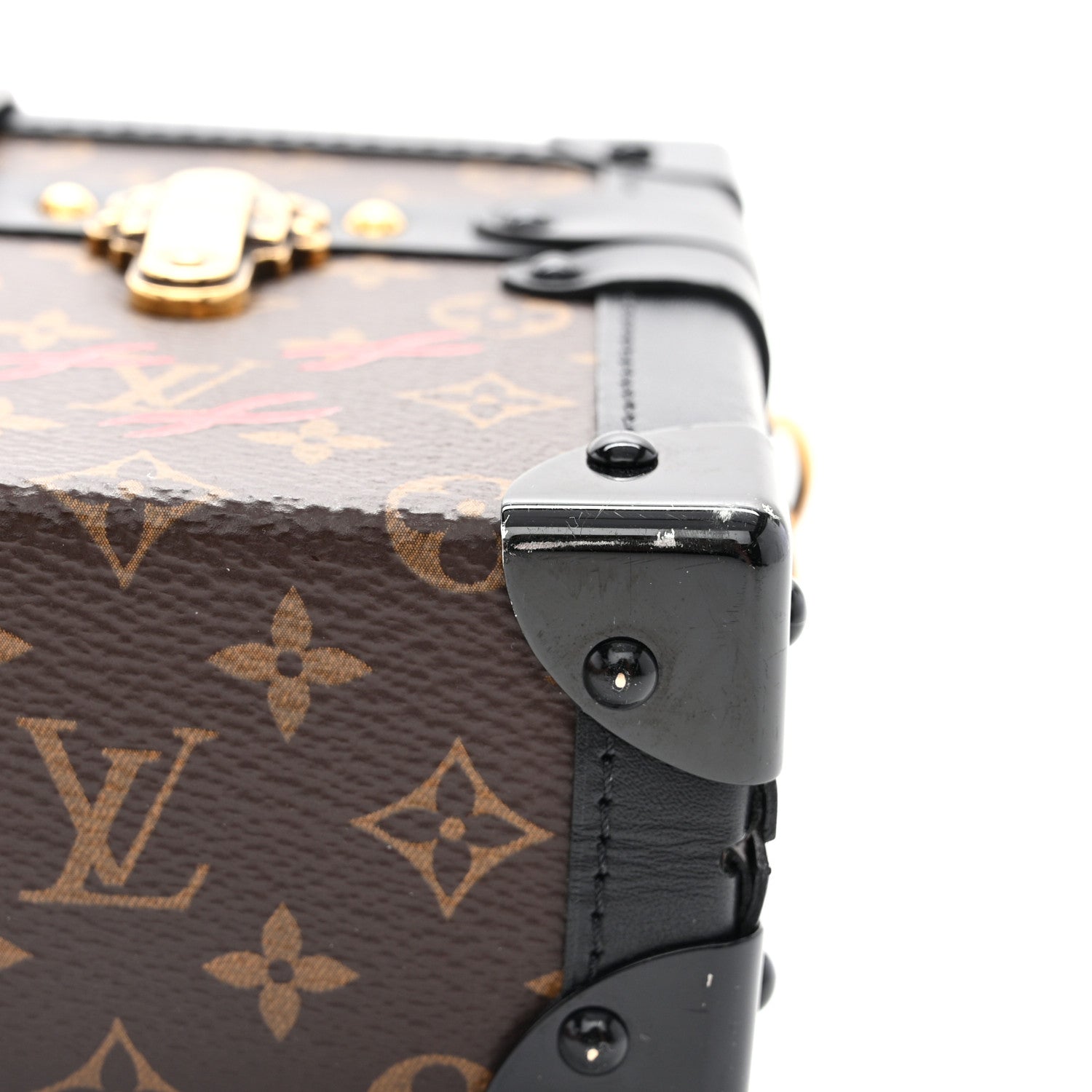 Louis Vuitton Monogram Petite Malle Black 12 of 13