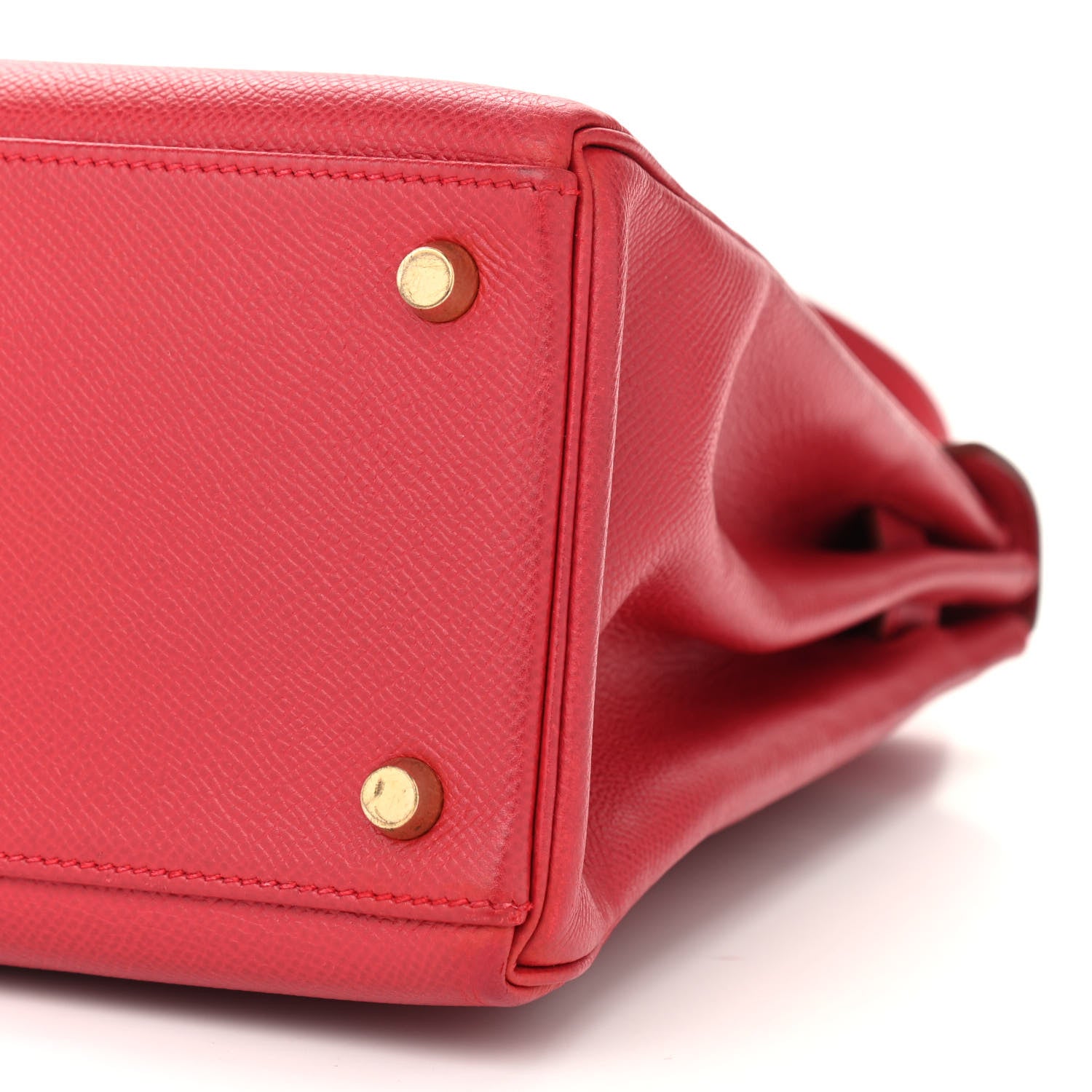 Hermes Epsom Kelly Retourne 32 Rouge Vif 9 of 14
