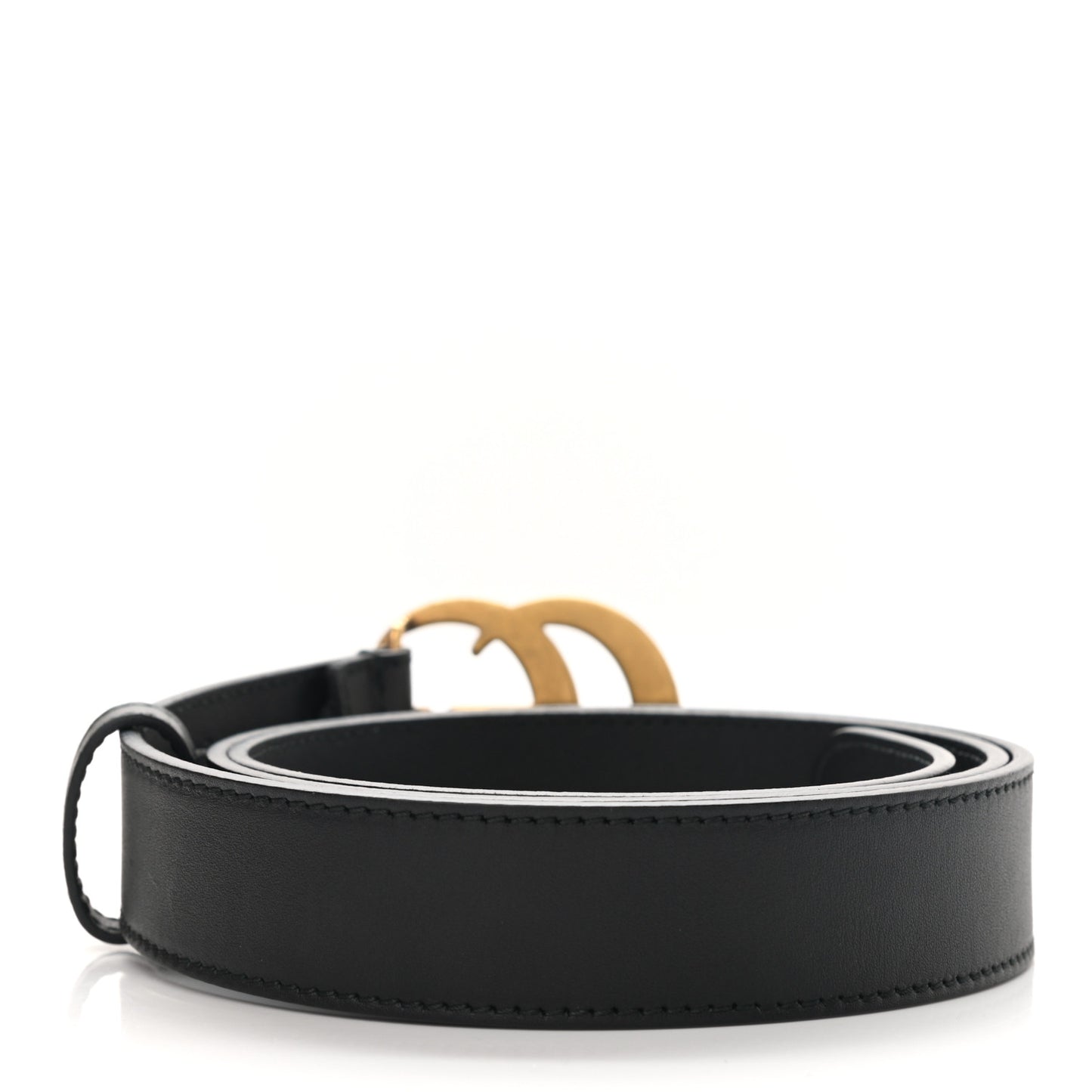 Calfskin Double G 30mm Belt 95 38 Black