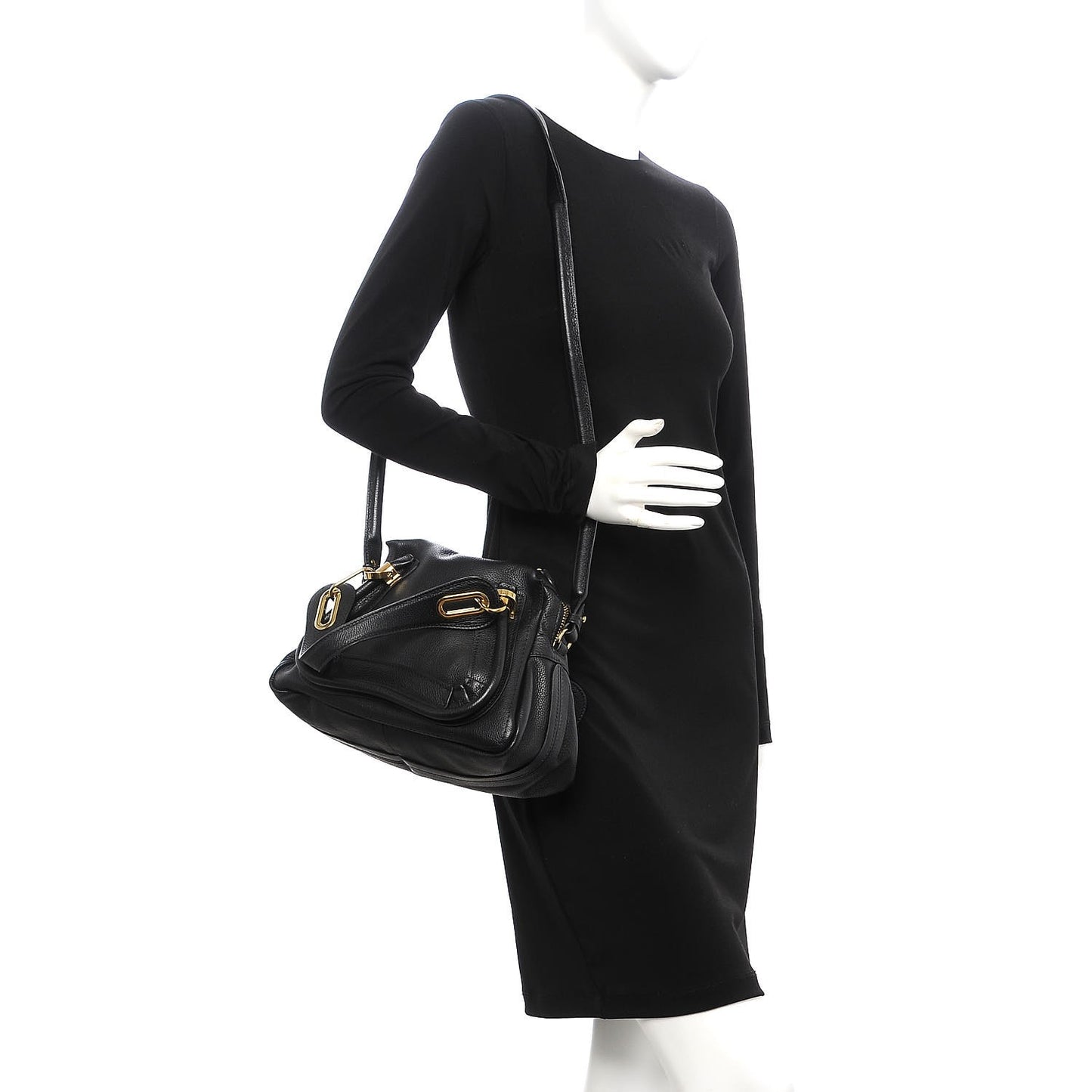 Calfskin Small Paraty Black