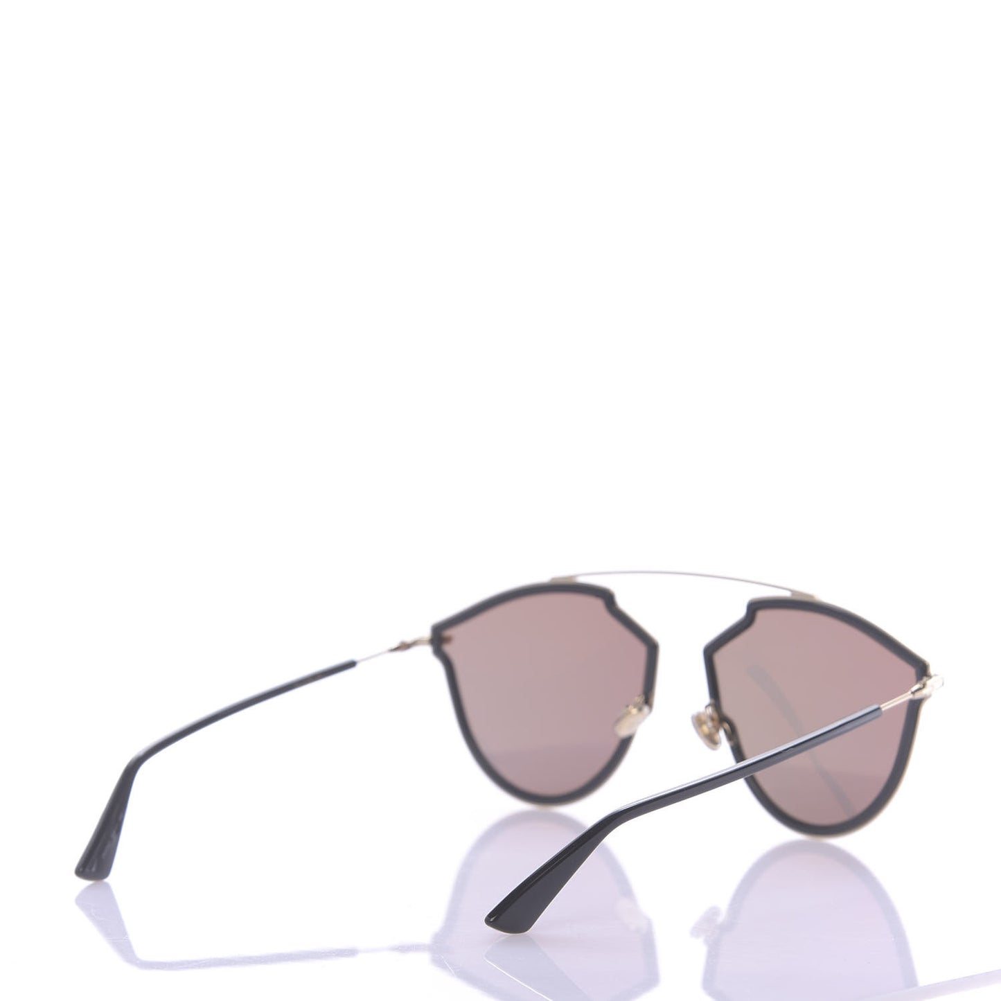 So Real Rise Sunglasses Gold Black