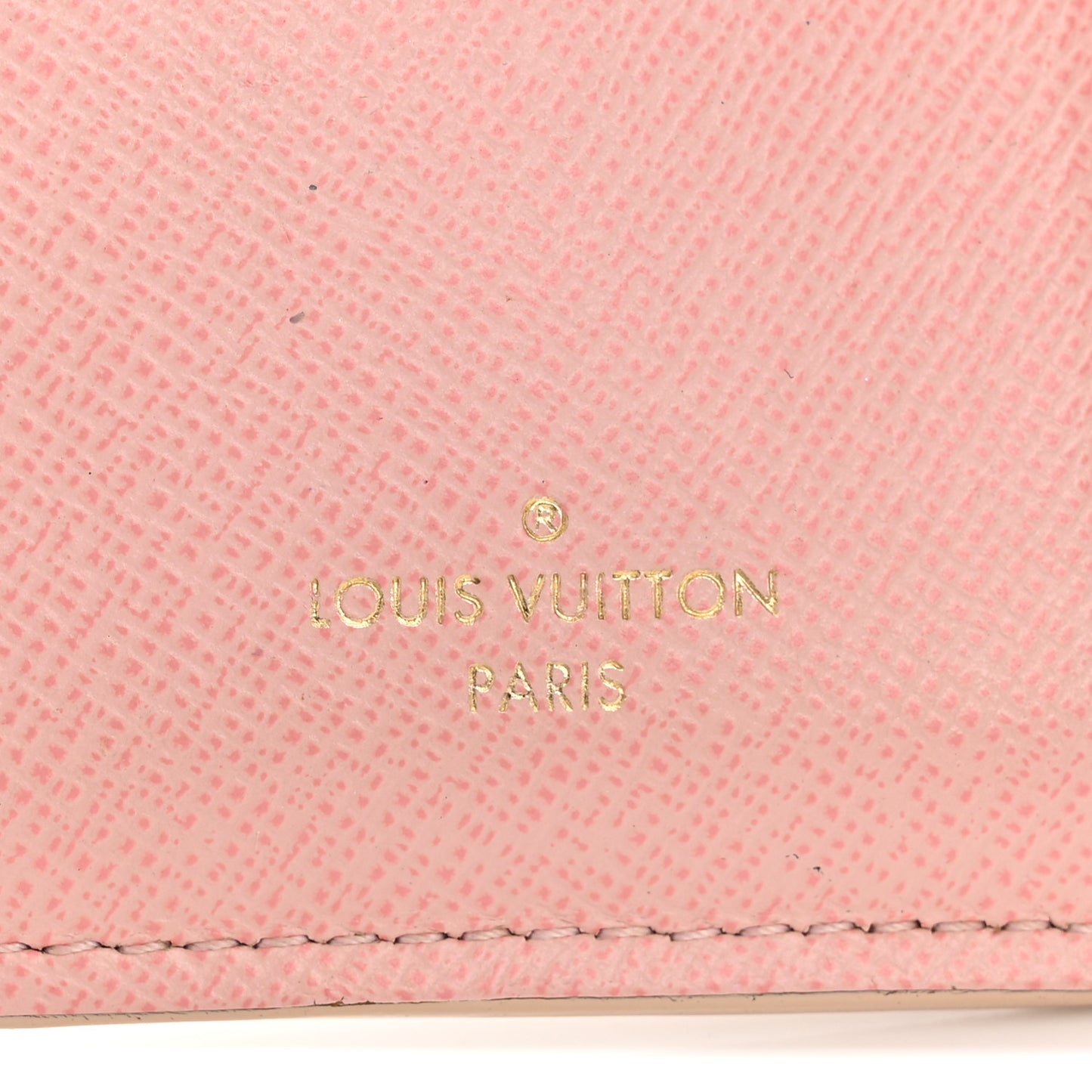 Damier Azur Victorine Wallet Rose Ballerine