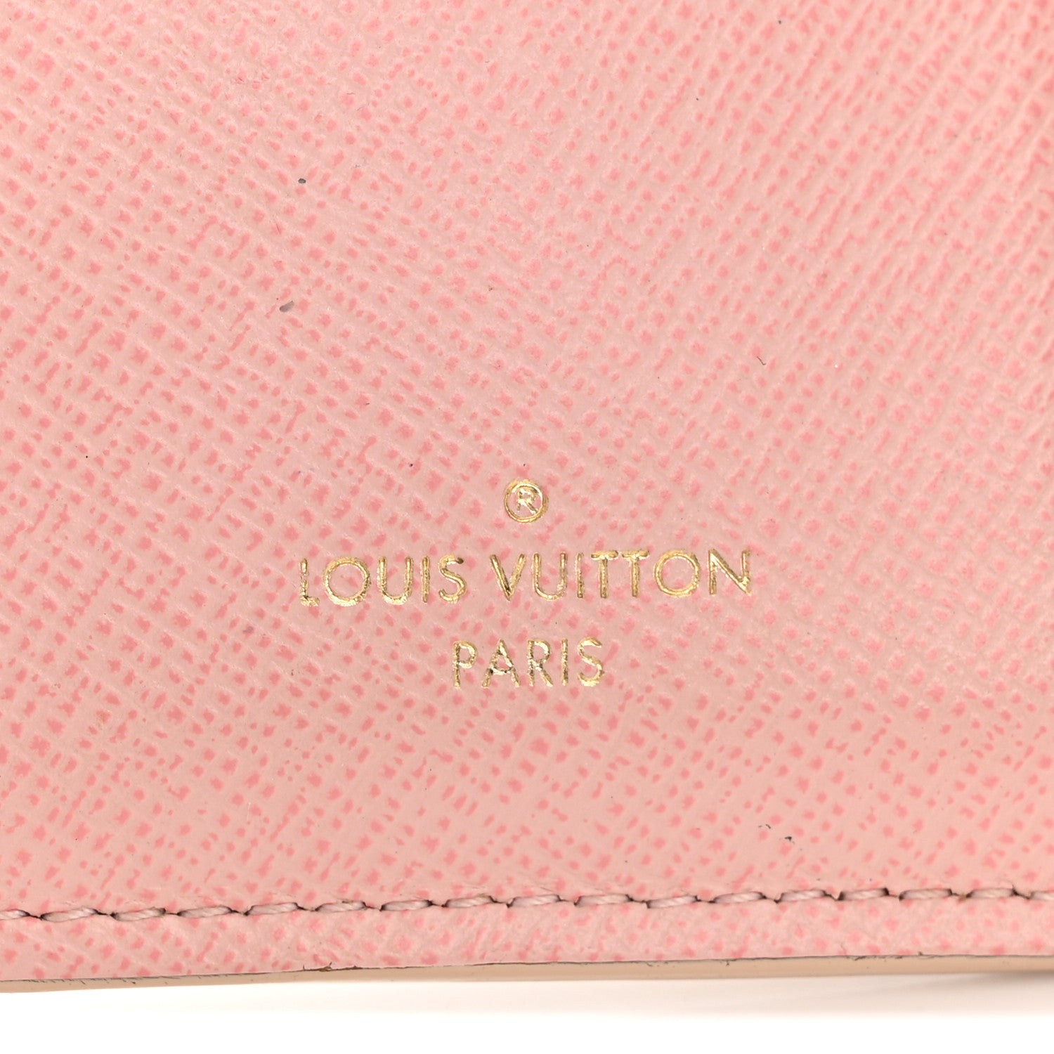 Louis Vuitton Damier Azur Victorine Wallet Rose Ballerine 6 of 13