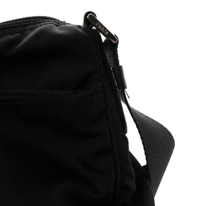 Prada Nylon Vela Messenger Bag Black 11 of 11