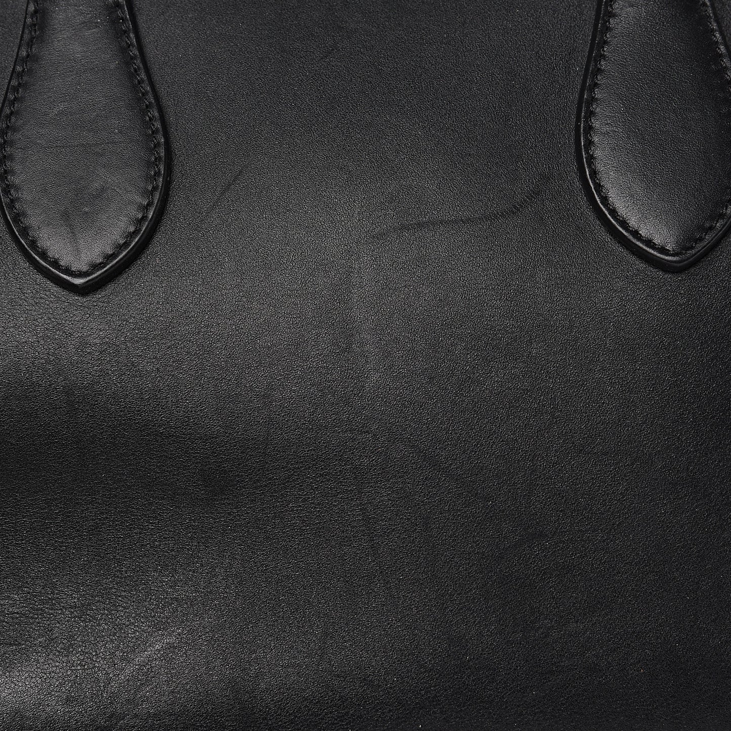 Smooth Calfskin Small Tie Knot Tote Black