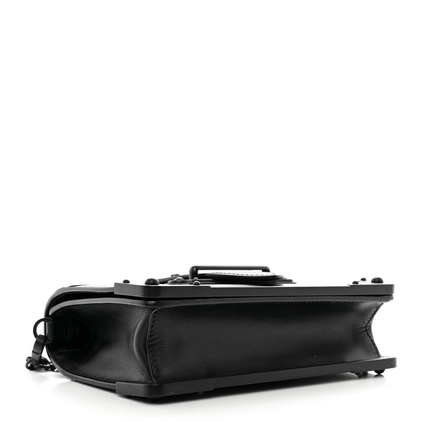 City Calfskin Saffiano Cahier Bag Black