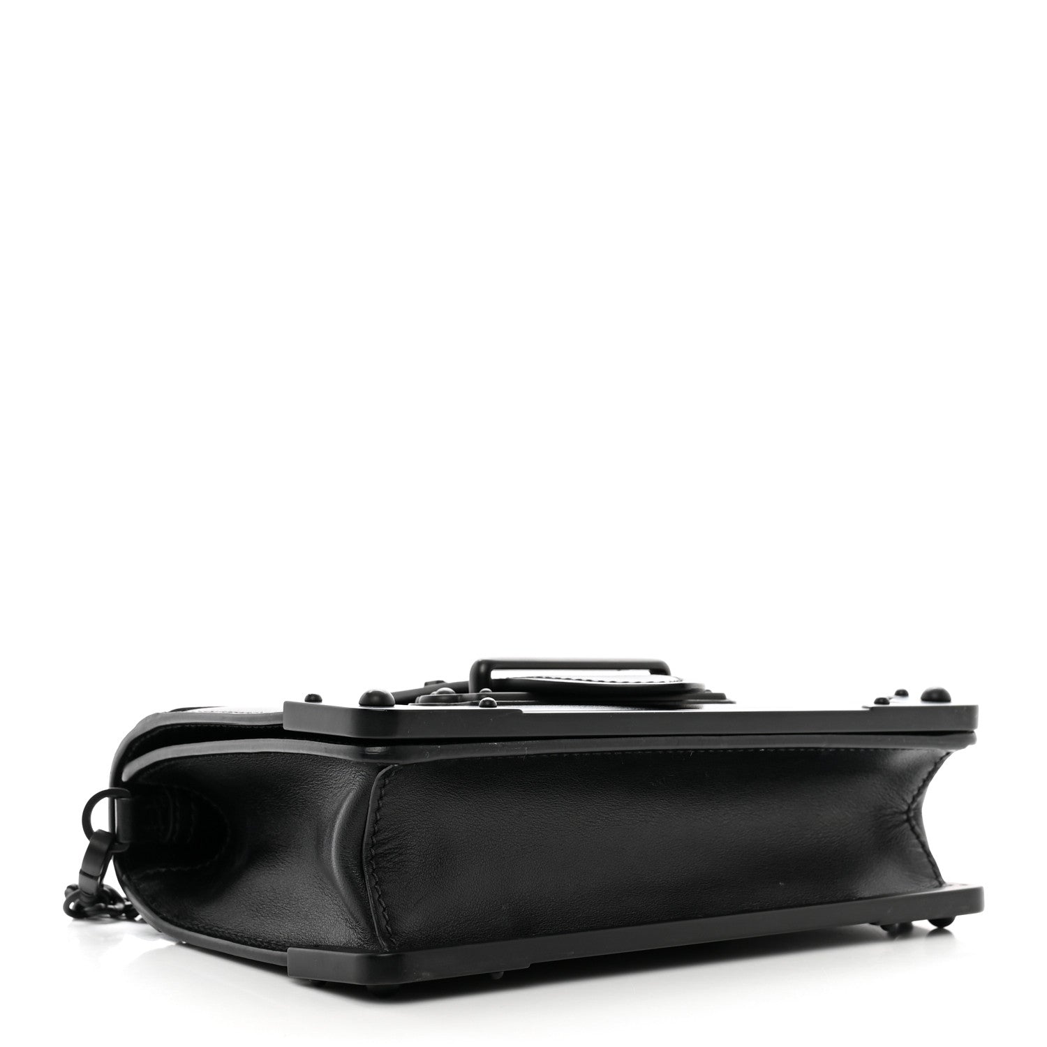 Prada City Calfskin Saffiano Cahier Bag Black 4 of 9