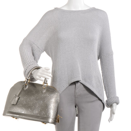 Louis Vuitton Vernis Alma PM Gris Art Deco 2 of 7
