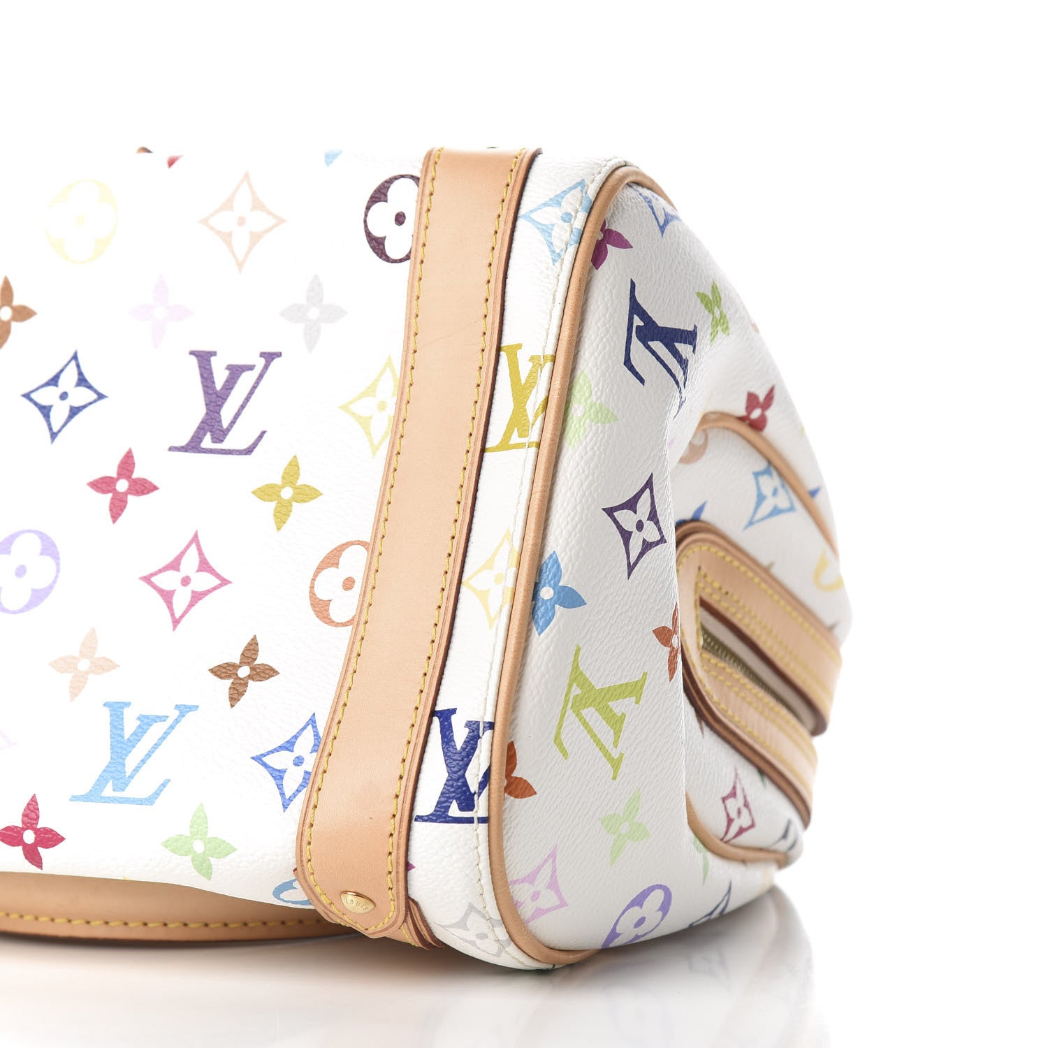 Louis Vuitton Monogram Multicolor Priscilla White 6 of 8