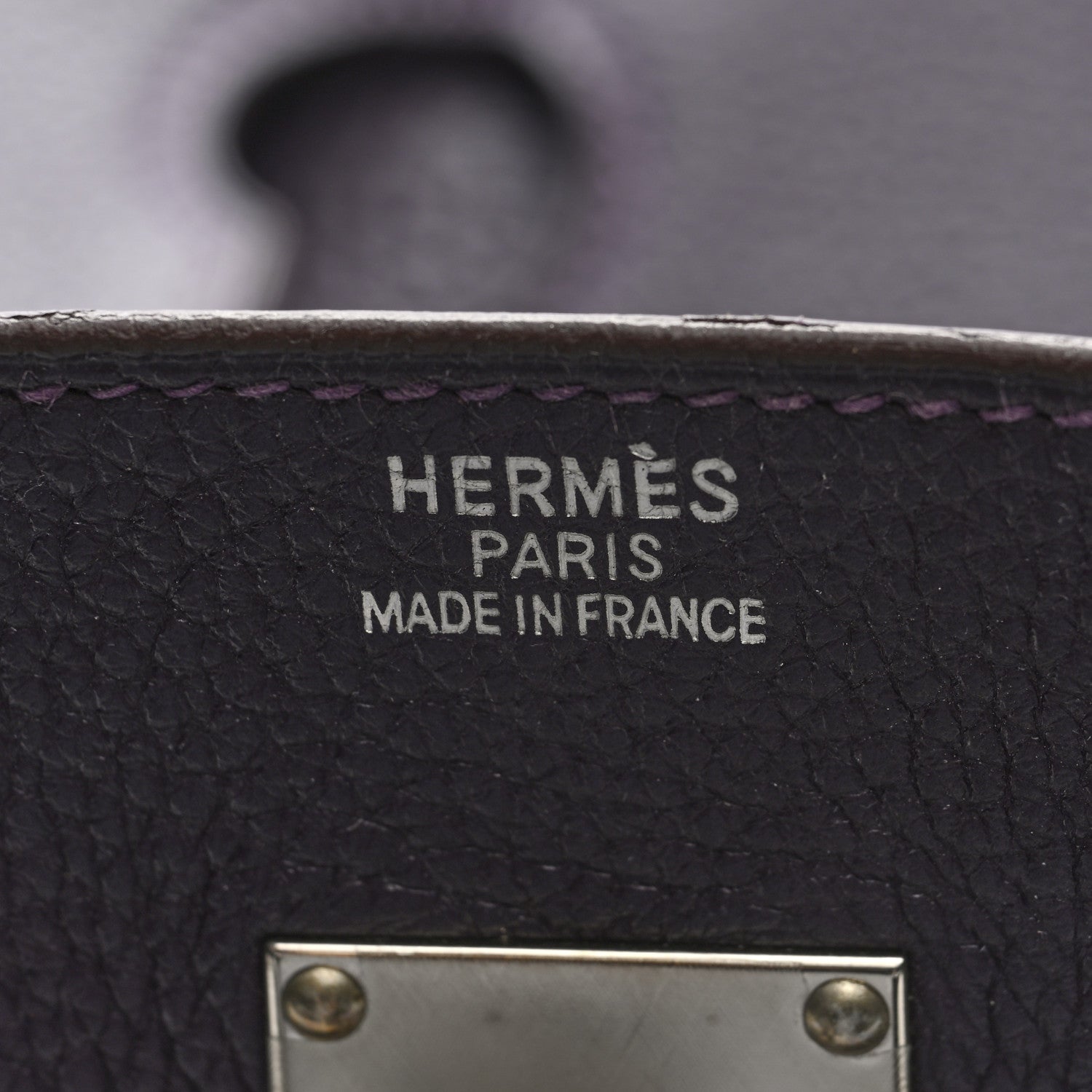 Hermes Taurillon Clemence JPG Birkin 42 Raisin 6 of 10