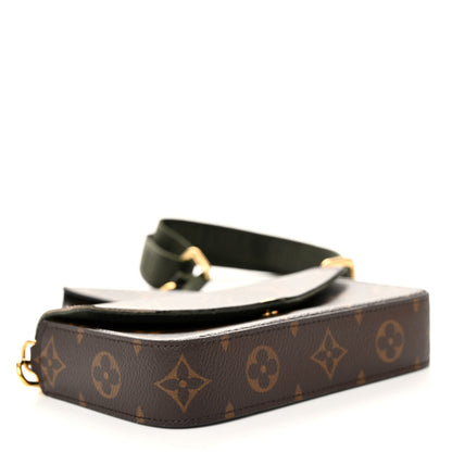 Louis Vuitton Monogram Felicie Strap & Go Kaki 4 of 11