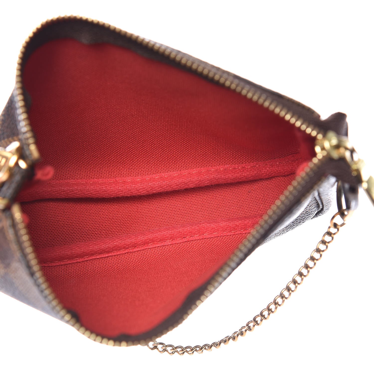 Louis Vuitton Damier Ebene Mini Pochette Accessories 5 of 7
