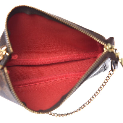 Louis Vuitton Damier Ebene Mini Pochette Accessories 5 of 7