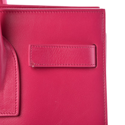 Saint Laurent Calfskin Small Sac De Jour Bubblegum 11 of 12