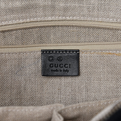 Gucci Soft Microguccissima Medium Zippered Satchel Black 7 of 17