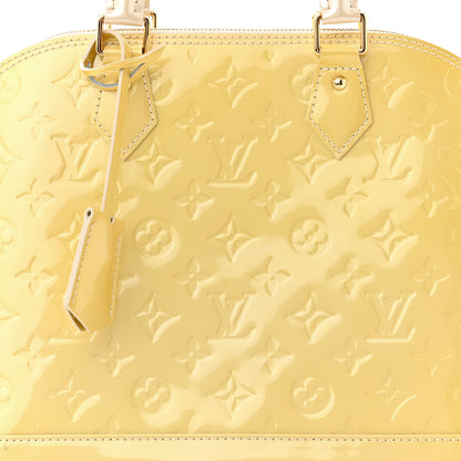 Louis Vuitton Vernis Alma PM Citrine 7 of 12