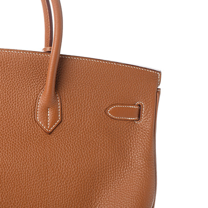Hermes Togo Birkin 40 Gold 29 of 32