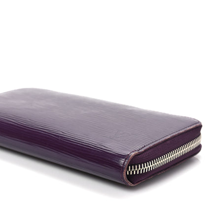 Louis Vuitton Epi Zippy Wallet Cassis 7 of 8