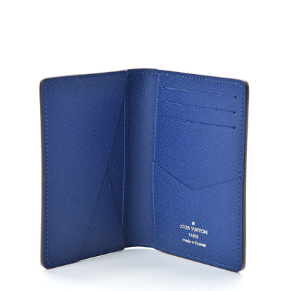 Louis Vuitton Monogram Taiga Pocket Organizer Cobalt 5 of 8