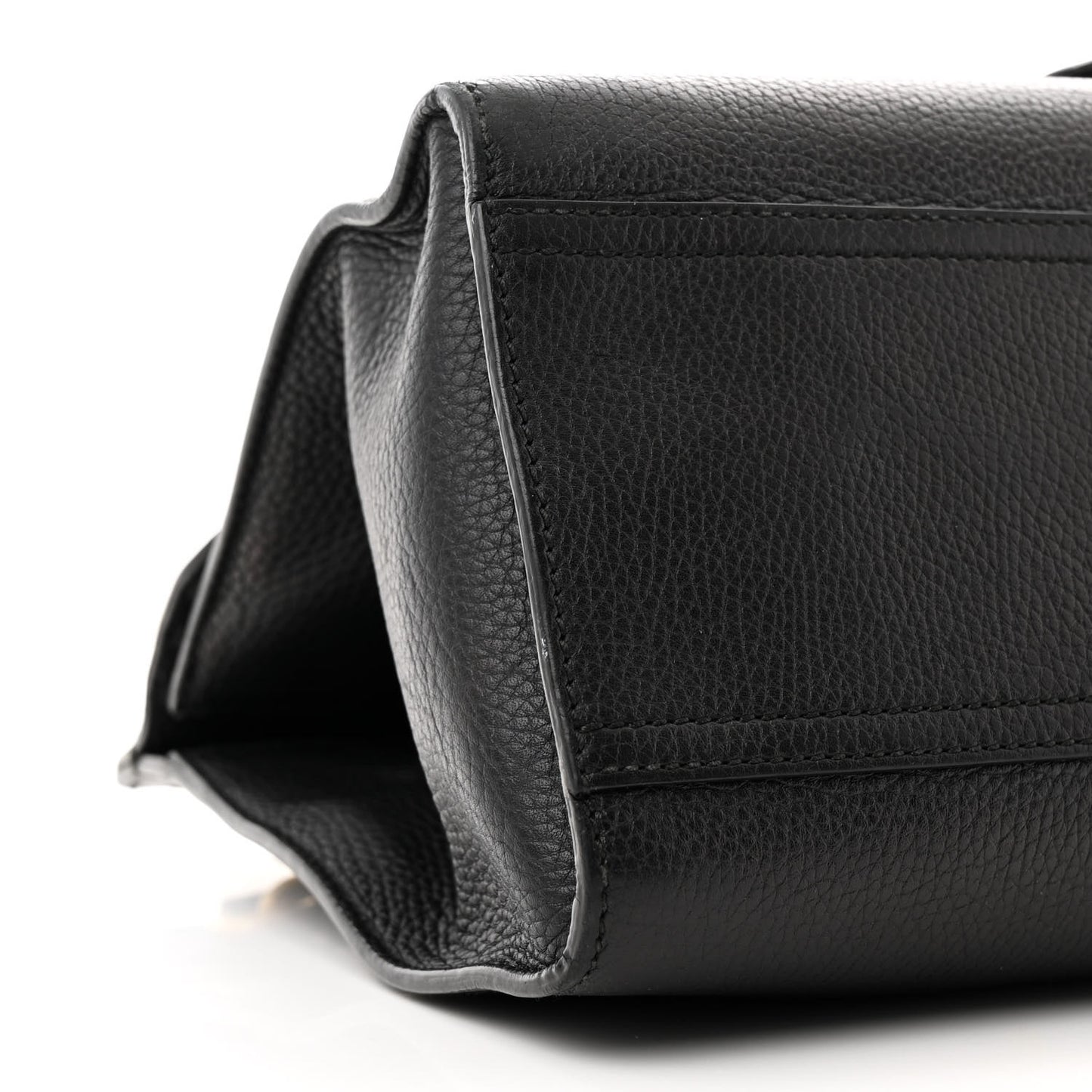 Calfskin Small GG Marmont Top Handle Bag Black