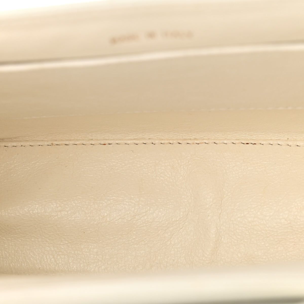 Caviar Top Handle Bag White