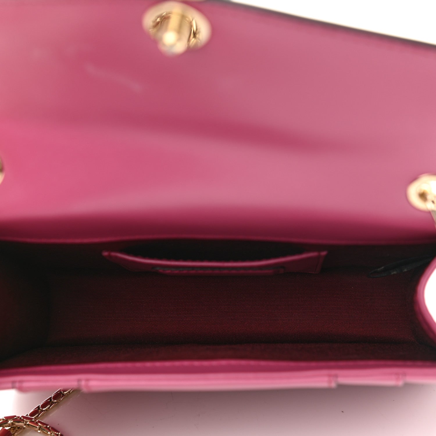 Bulgari Calfskin Small Serpenti Forever Snake Strap Crossbody Bag Pink 5 of 10