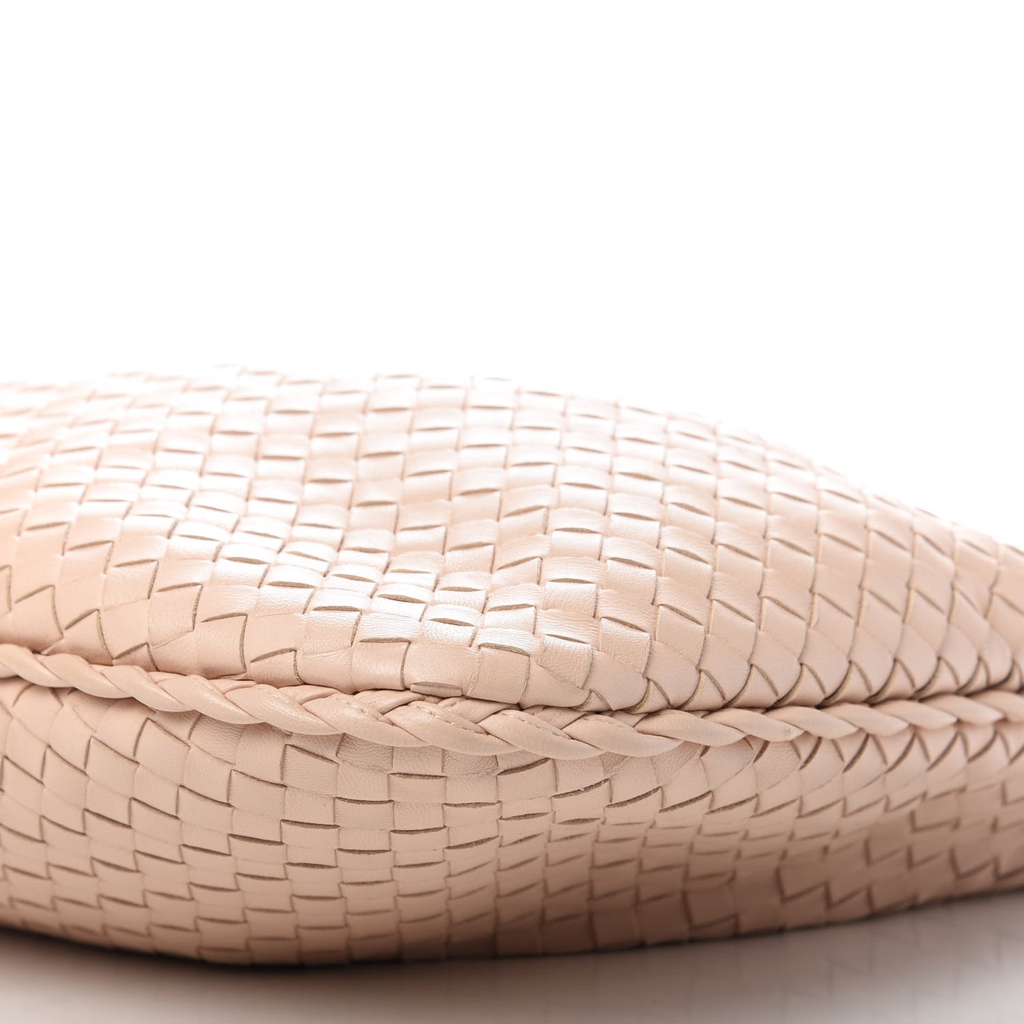 Nappa Intrecciato Medium Veneta Hobo Flamingo