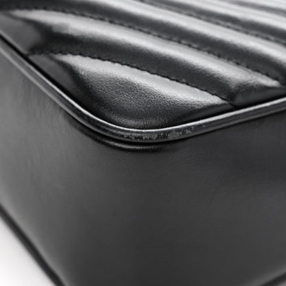 Saint Laurent Calfskin Matelasse Monogram Lou Camera Bag Black 10 of 10