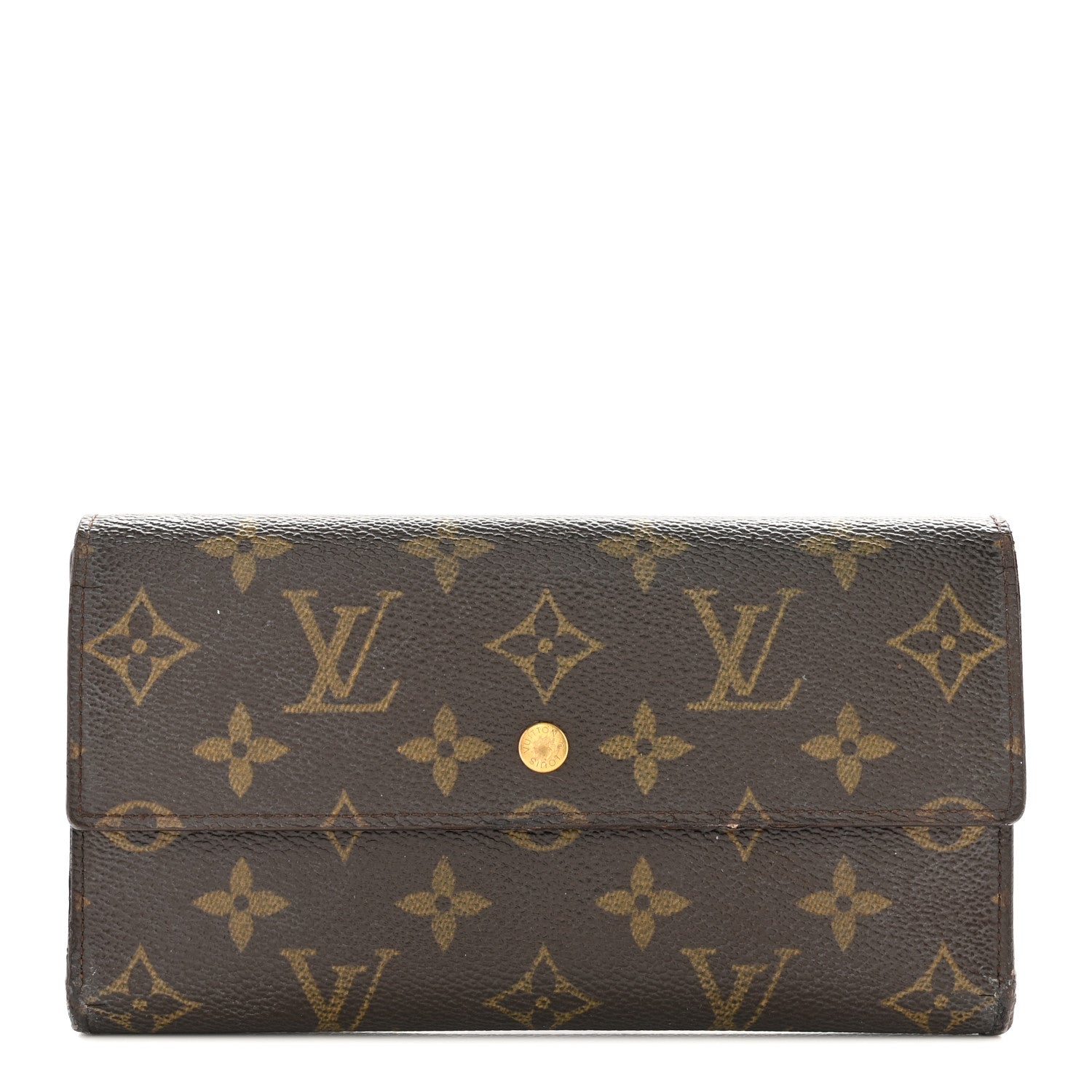Louis Vuitton Monogram Porte Tresor International Wallet 1 of 14