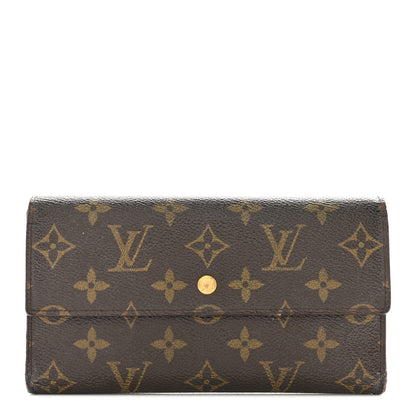 Louis Vuitton Monogram Porte Tresor International Wallet 1 of 14