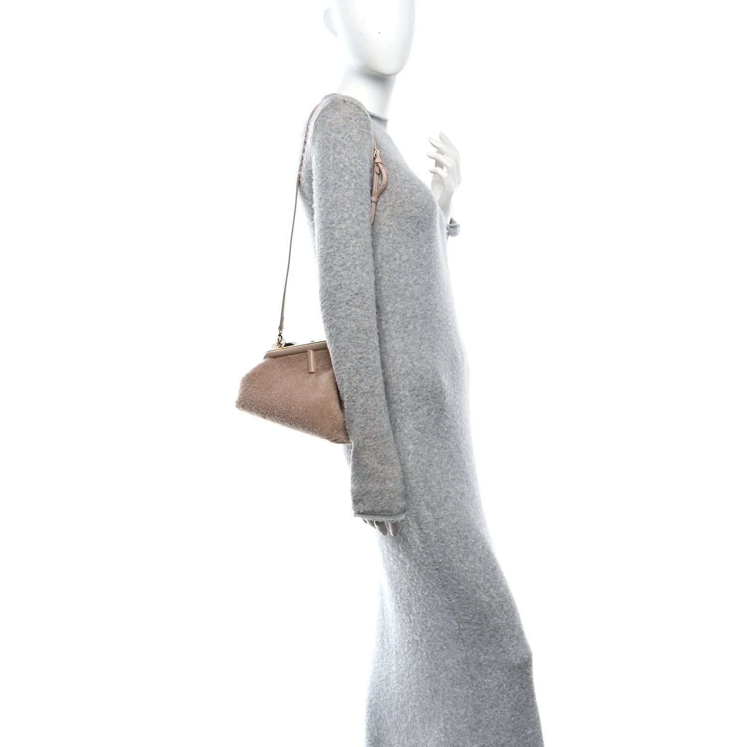 Fendi Shearling Small Fendi First Rosa Plaster 2 of 10